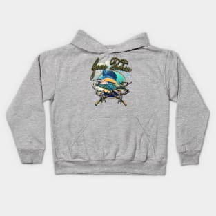 Gone Fishin Sailfish Kids Hoodie